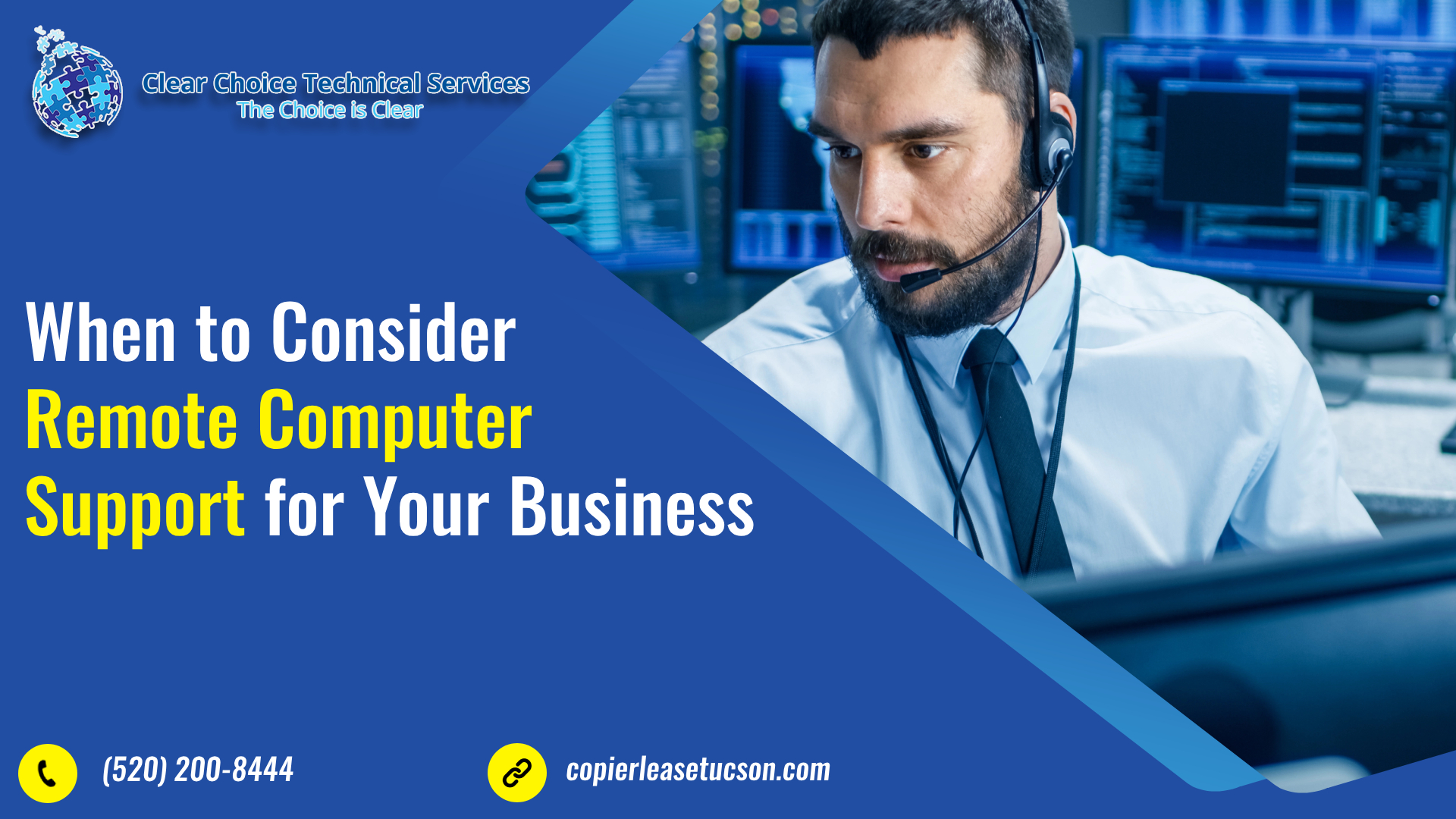 When to Consider Remote Computer Support for Your Business